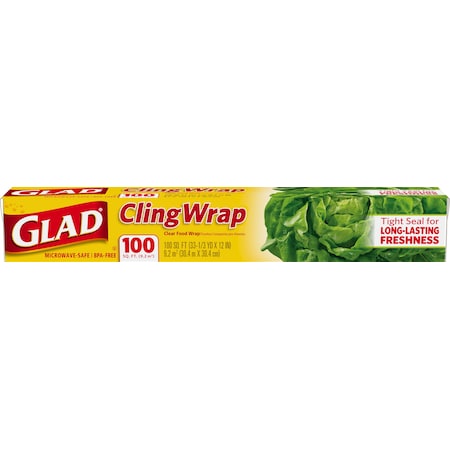 Glad Cling Wrap 100 Sq. Ft., PK16 60684